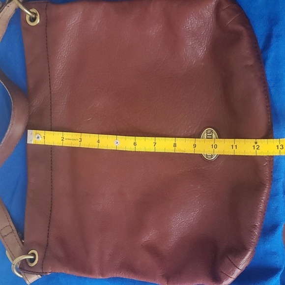 Women’s Fossil Long Live Vintage Leather Explorer Hobo Bag - Picture 4 of 12